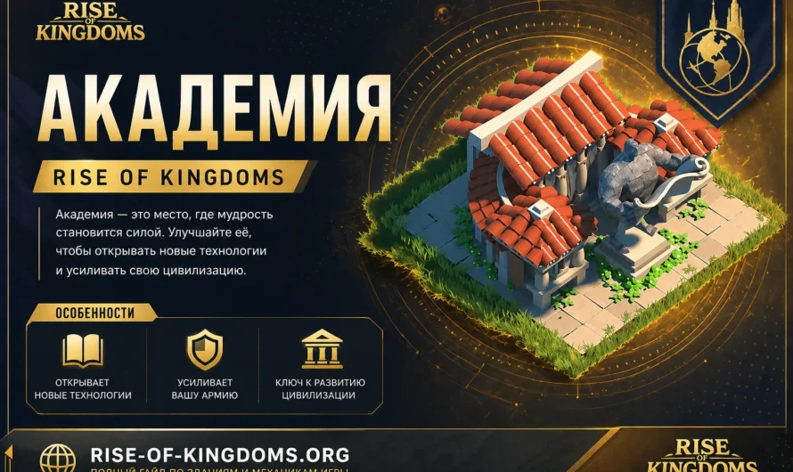 Академия Rise of Kingdoms