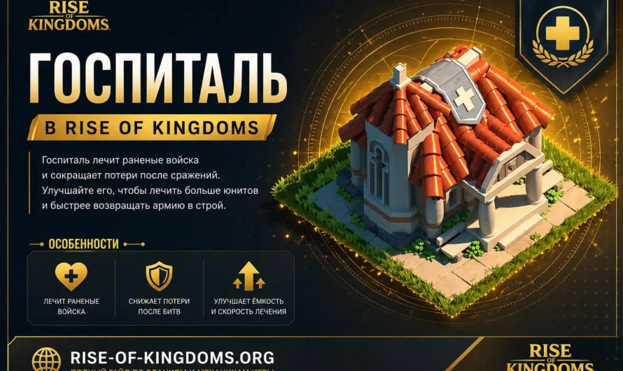 Госпиталь в Rise of Kingdoms
