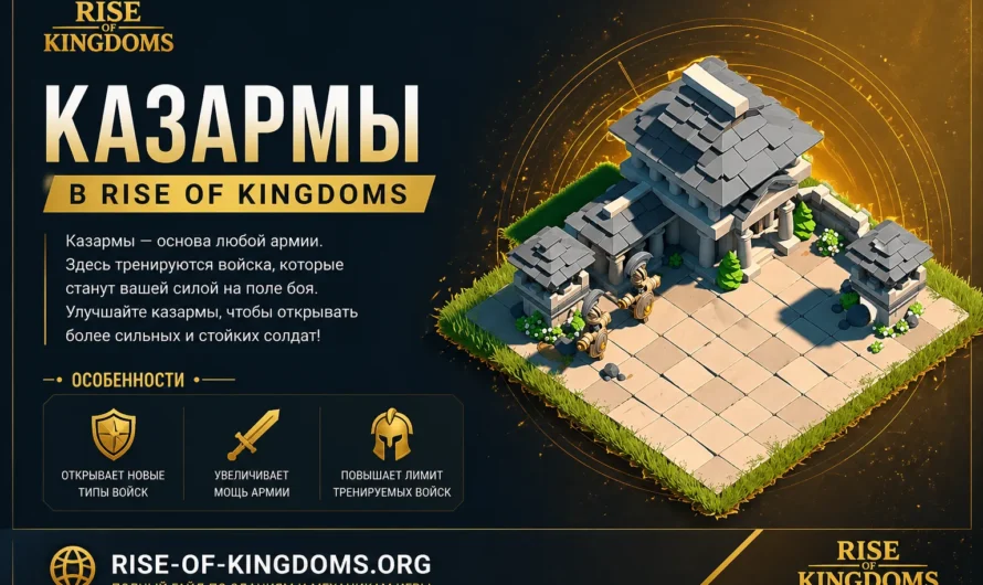 Казармы в Rise of Kingdoms
