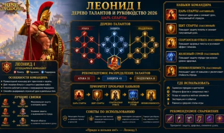 Леонид I 2026: Rise of Kingdoms