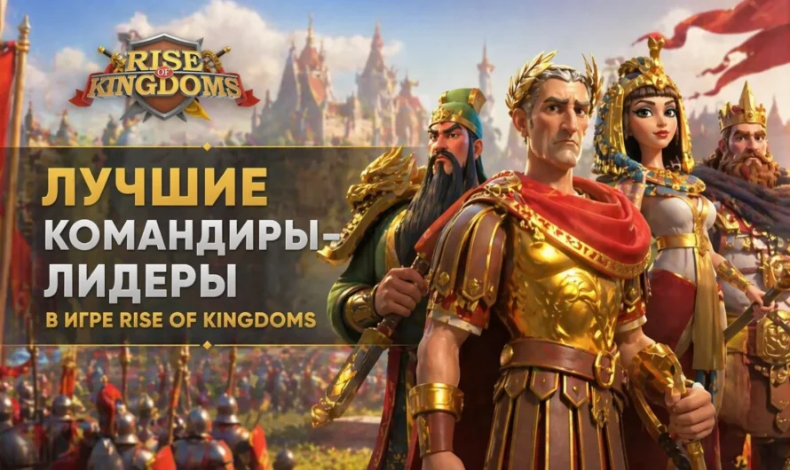 Лучшие командиры-лидеры в игре Rise of Kingdoms