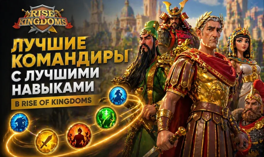 Лучшие командиры с лучшими навыками в Rise of Kingdoms