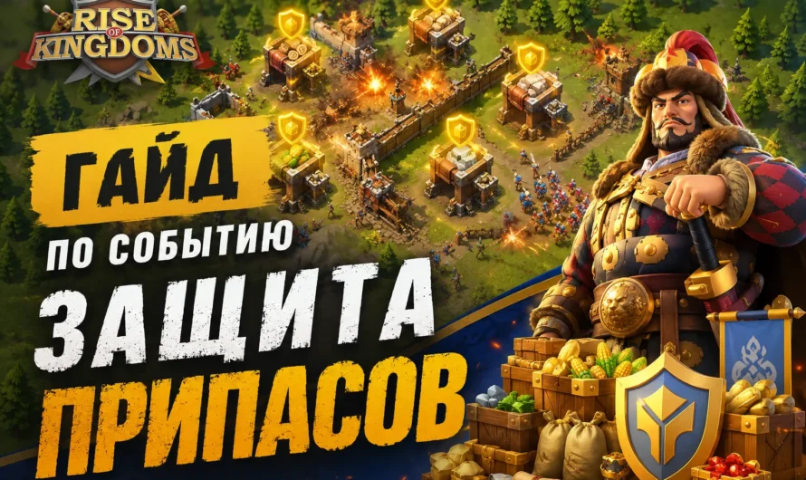 Гайд по событию «Защита припасов» в Rise of Kingdoms